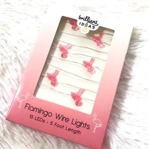 Brilliant Ideas Holiday - ⬇️$20 Pink Flamingo LED String Wire Lights 5 Ft Brilliant Ideas Holiday - ⬇️$20 Pink Flamingo LED String Wire Lights 5 Ft